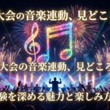 花火大会の音楽連動、見どころは？感動体験を深める魅力と楽しみ方を解説