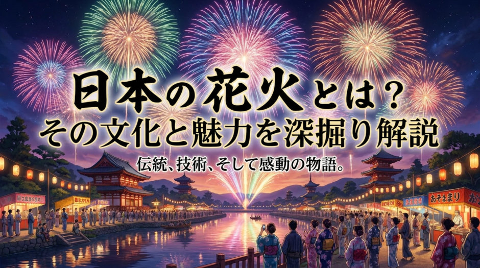 日本の花火とは？その文化と魅力を深掘り解説