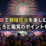 花火大会で競技花火を楽しむには？見どころと鑑賞のポイントを解説