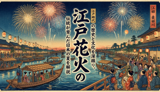 江戸花火の歴史と文化を深掘り。伝統が育んだ日本の夏を解説