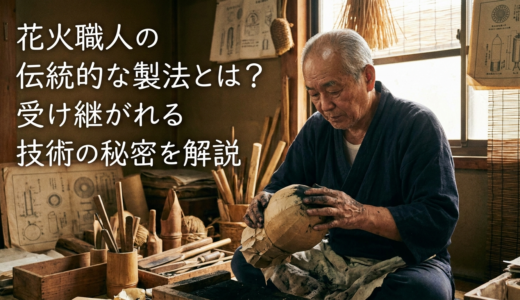 花火職人の伝統的な製法とは？受け継がれる技術の秘密を解説