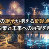 花火師の継承が抱える問題点とは？解決策と未来への展望を解説